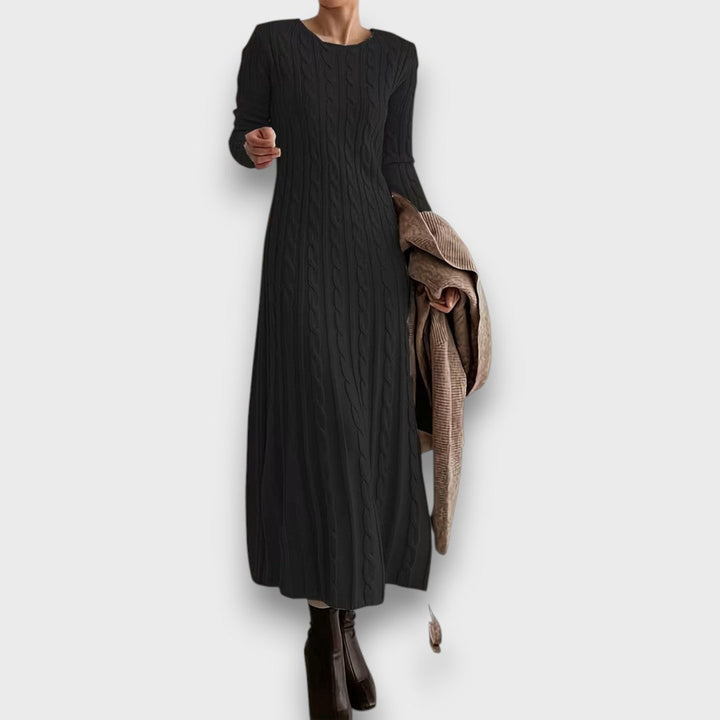 Maricen – Cable-Knit Longline Dress