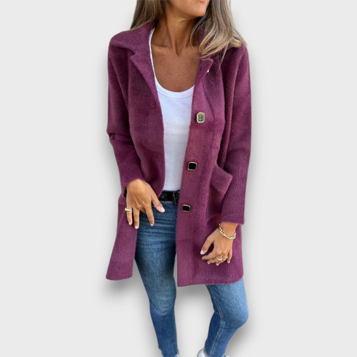 Melviane – Elegant mid-length coat