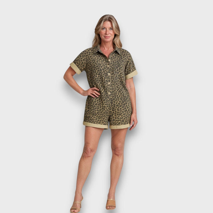 Nonette – Shirt Jumpsuit with Summer Character