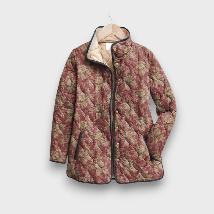 Maravelle – Quilted Floral Jacket