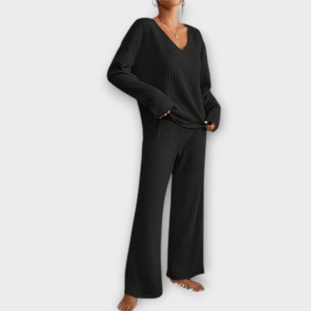 Milarae – Lounge Set with Gentle Knit Flow