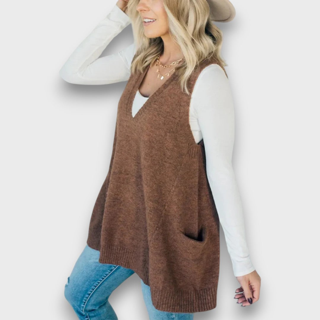 Marra – Cozy knit vest