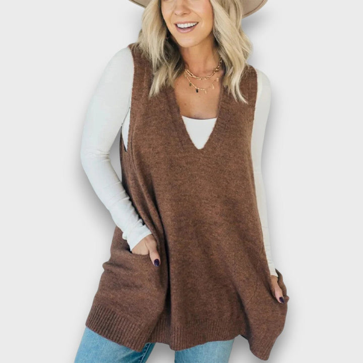 Marra – Cozy knit vest