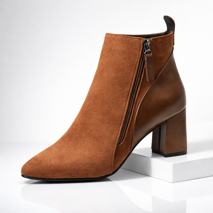 Odette Suede Ankle Boots