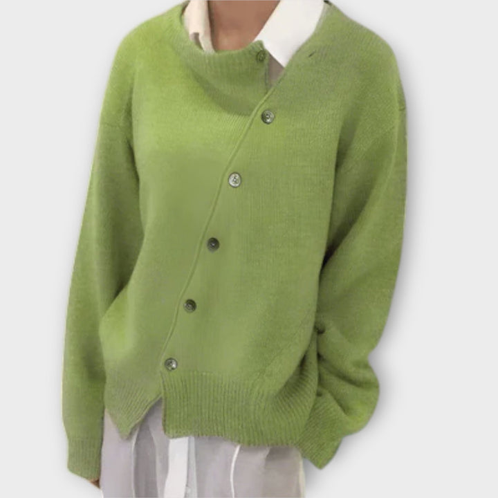 Catienne – Casual Cardigan with Buttons