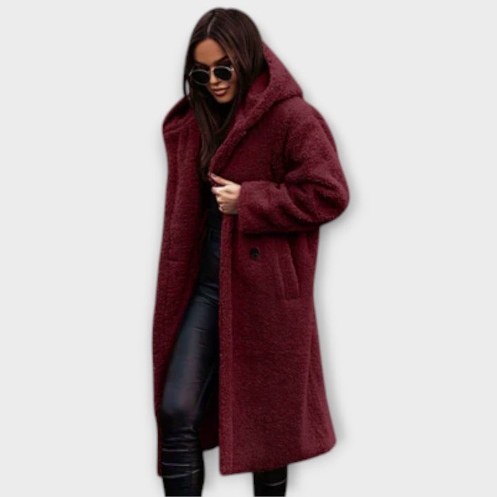 Janira – Cozy Coat with Hood