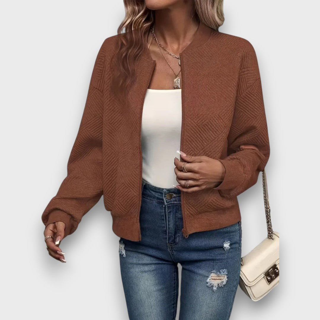 Seraphina – Textured Spring Jacket