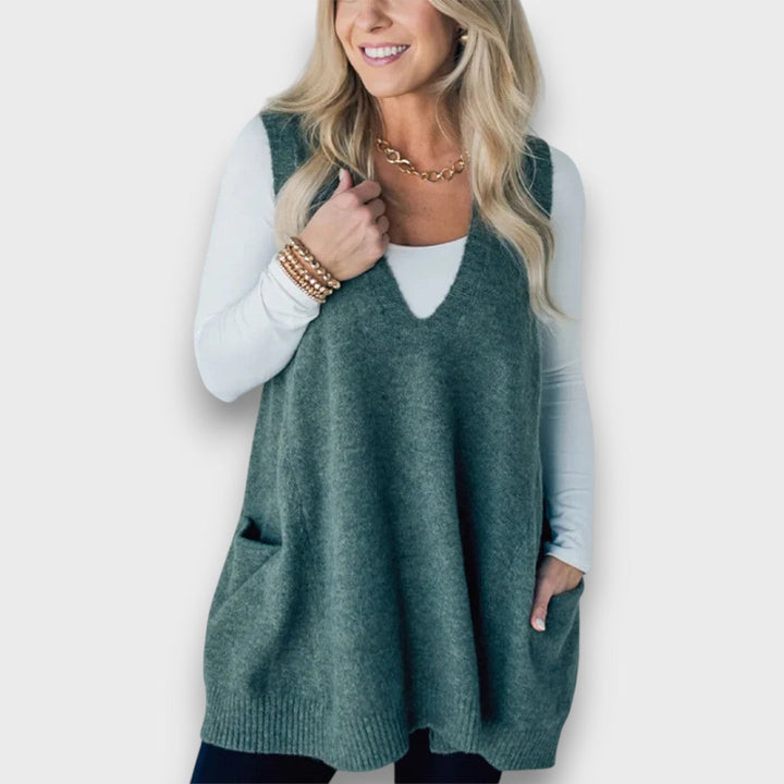 Marra – Cozy knit vest
