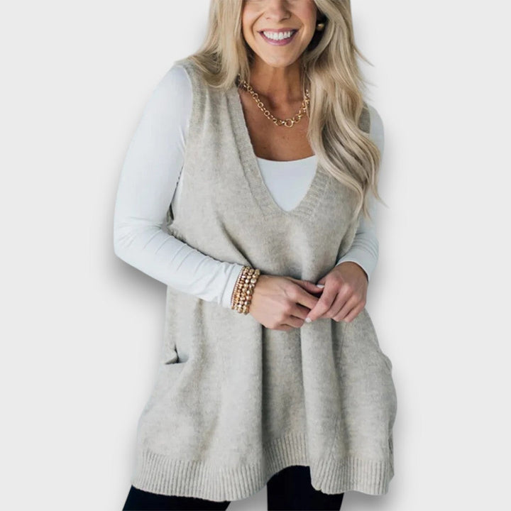 Marra – Cozy knit vest