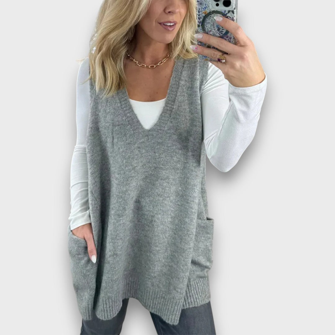 Marra – Cozy knit vest
