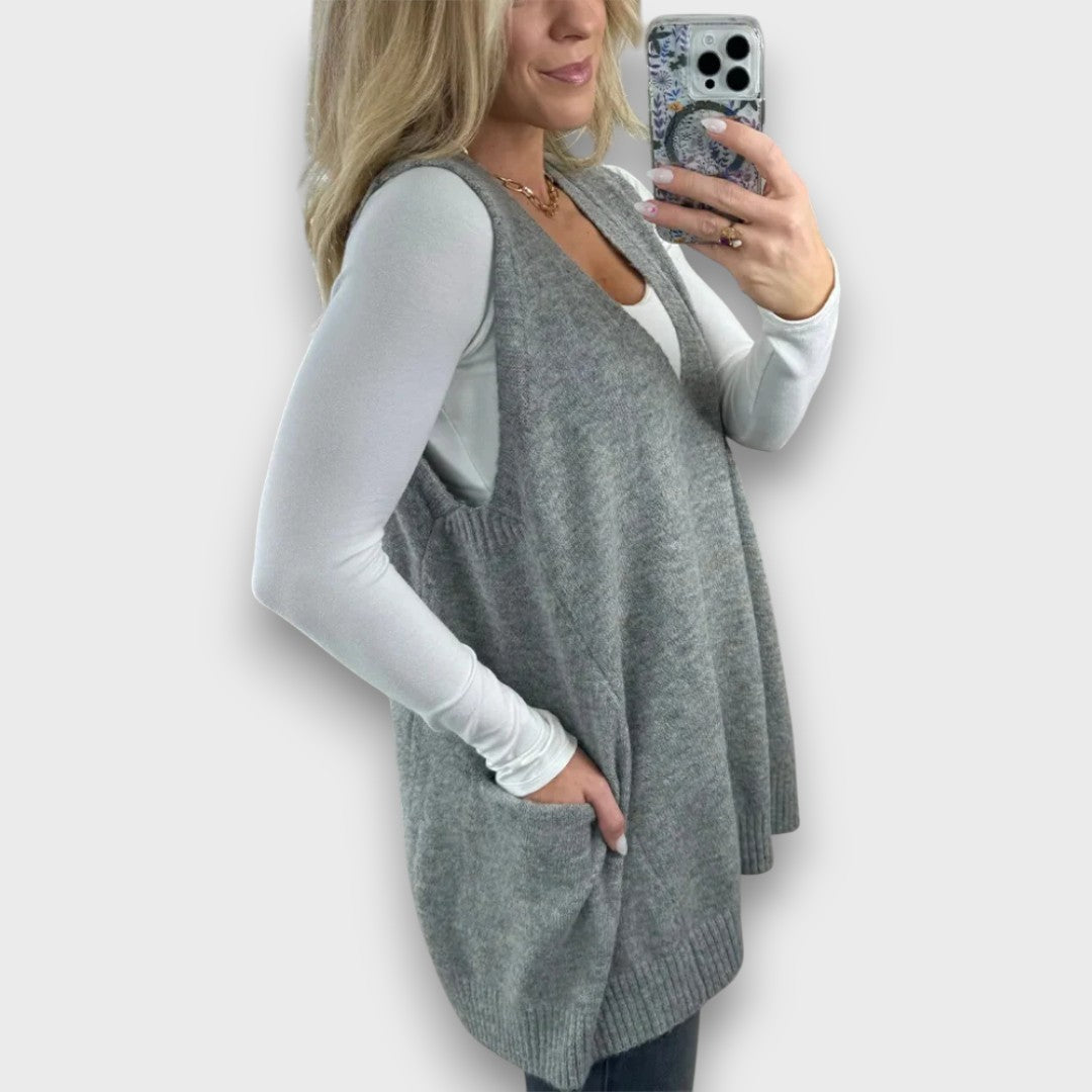 Marra – Cozy knit vest