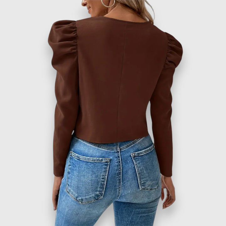Lucia – Jacket with Puff Sleeves