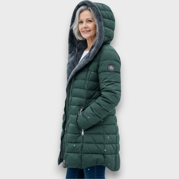 Elaiza – Cozy Timeless Hooded Jacket