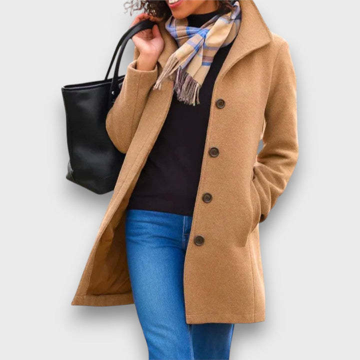 Scarlethia – Sophisticated Wool Coat