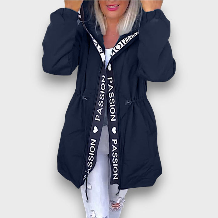Vian – Casual zip-up hooded jacket
