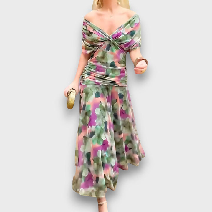 Aiza – Off-Shoulder Maxi Dress