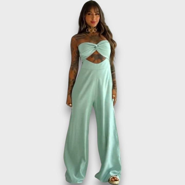 Salome – Jumpsuit with Cut-out and Back Detail