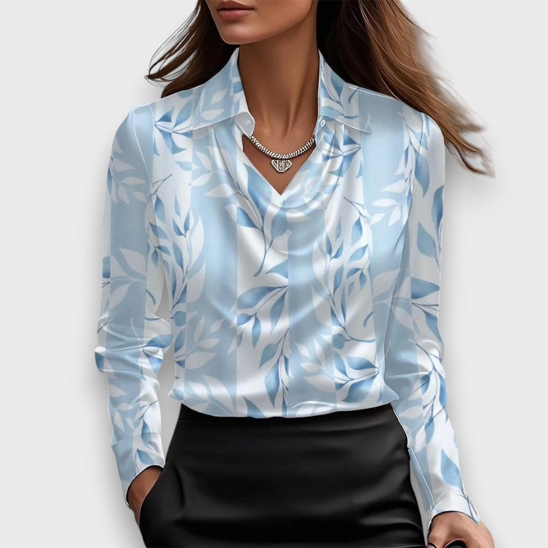 Melvine – Blouse with draping