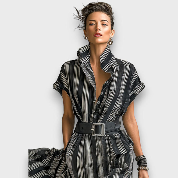 Sorella – Striped maxi dress