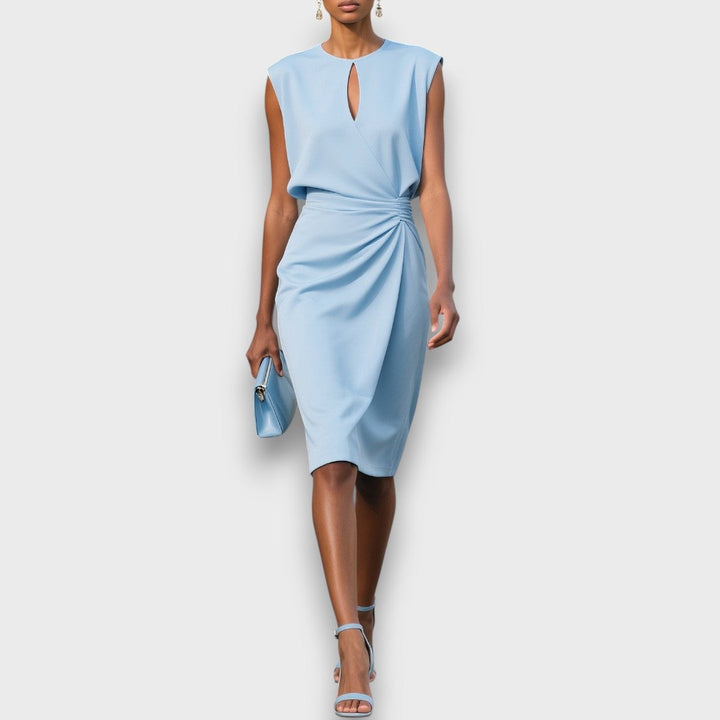 Corvina – Midi Dress with Draping