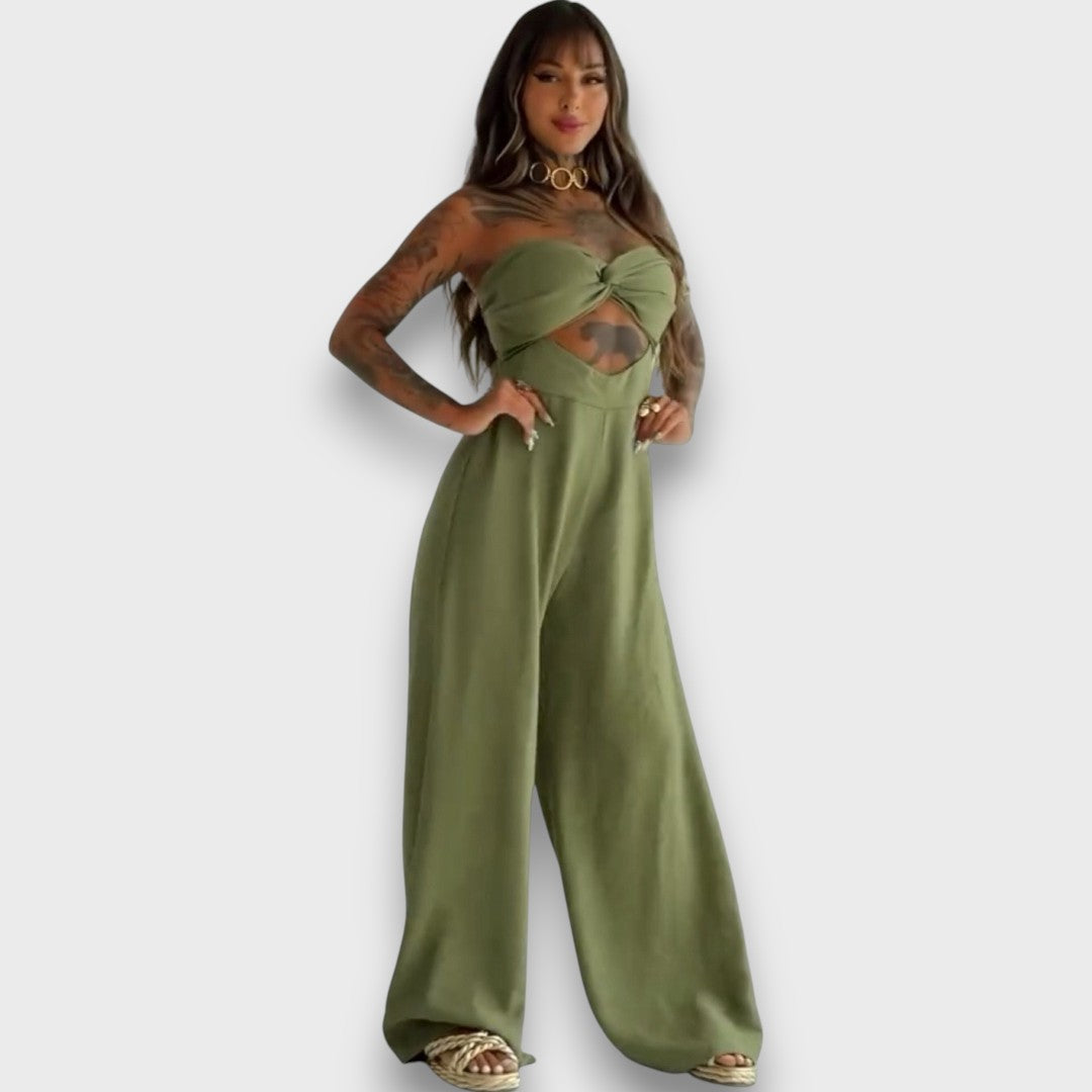 Salome – Jumpsuit with Cut-out and Back Detail