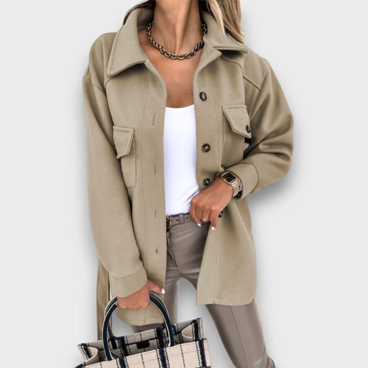 Marisse – Oversized Shirt Jacket