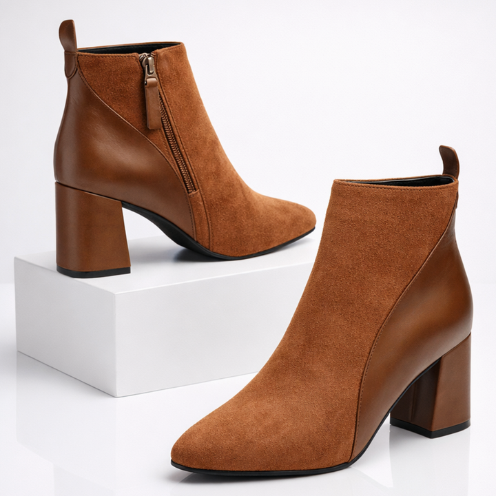 Odette Suede Ankle Boots
