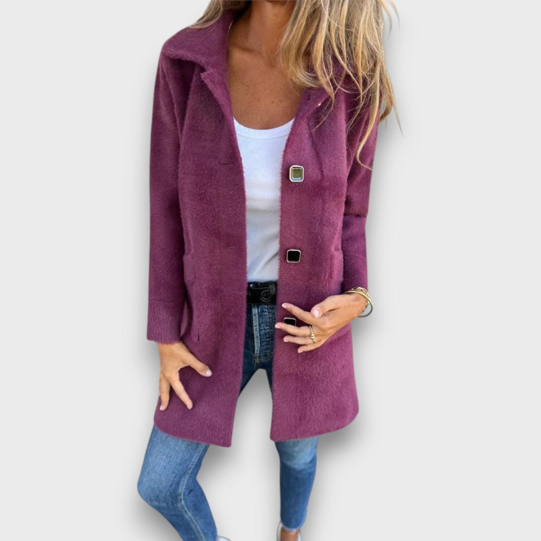 Melviane – Elegant mid-length coat