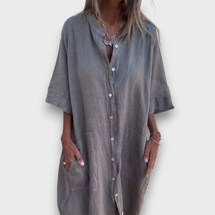 Melanie – Casual Shirt Dress