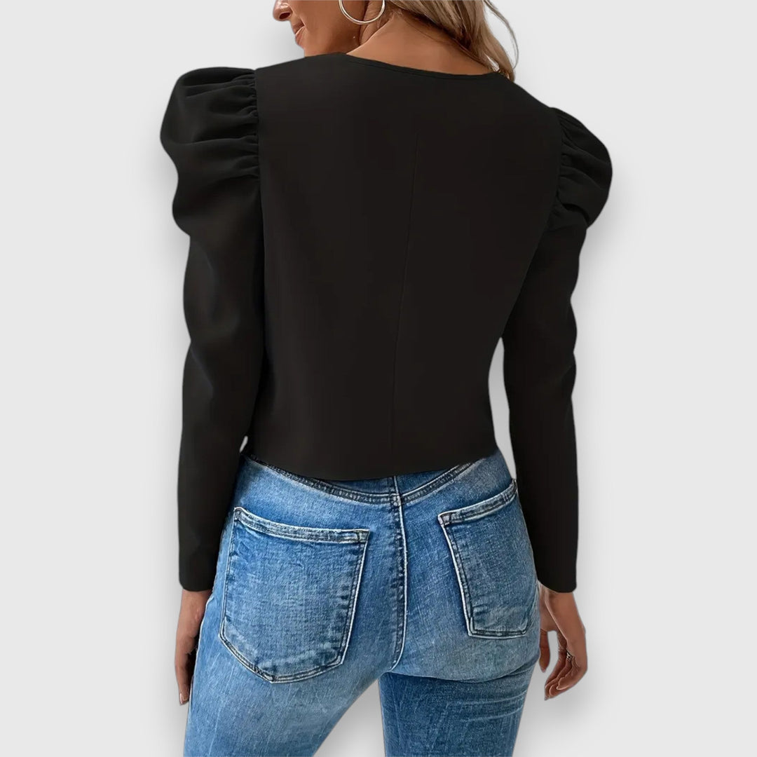 Lucia – Jacket with Puff Sleeves