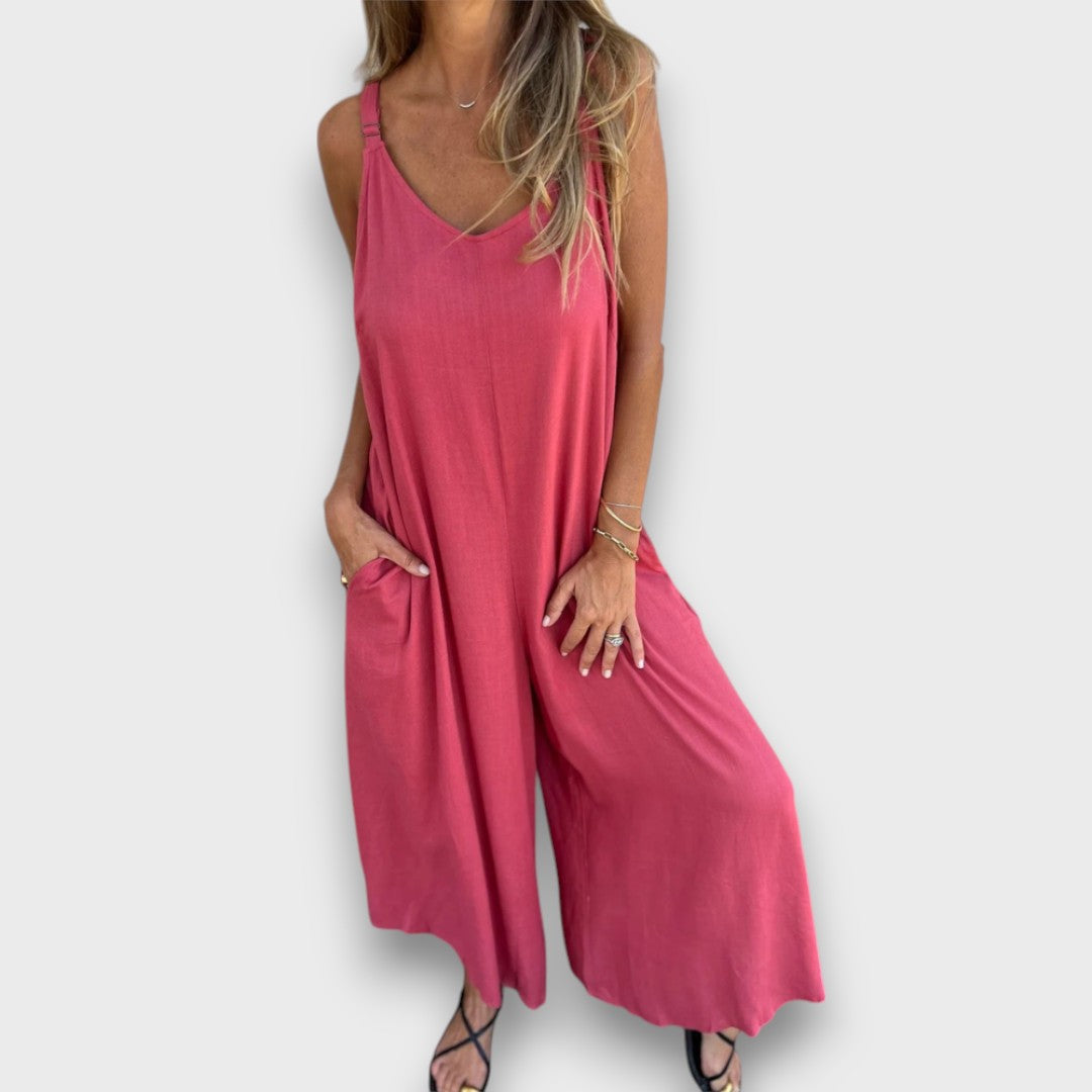 Liorah – Airy Jumpsuit with Wide Leg