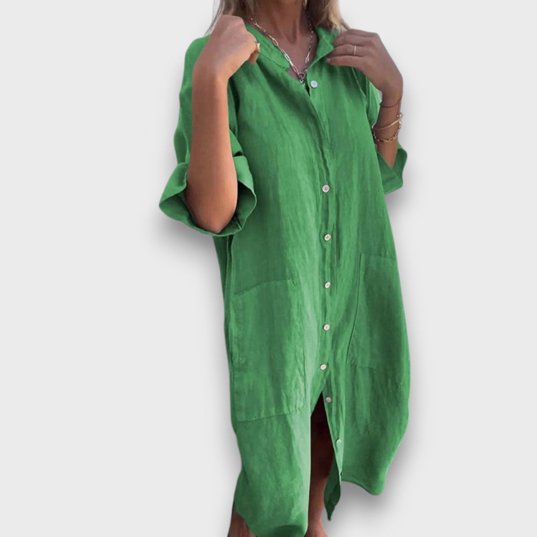 Melanie – Casual Shirt Dress