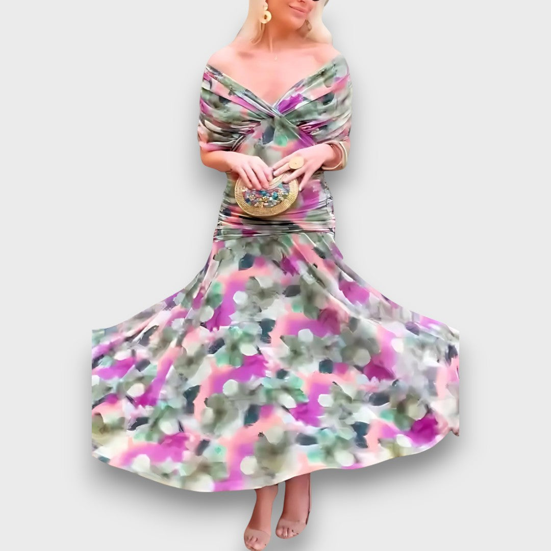 Aiza – Off-Shoulder Maxi Dress