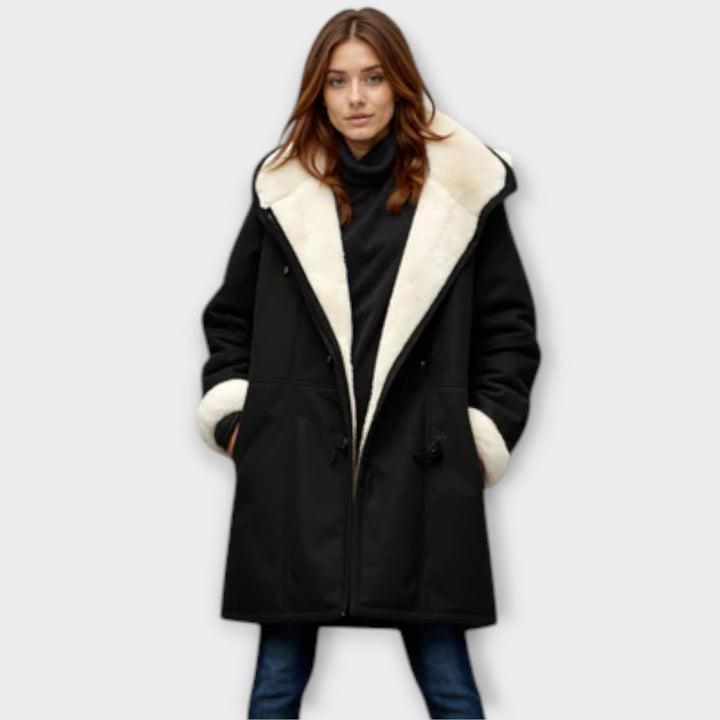 Antyra – Coat with Fur Lining