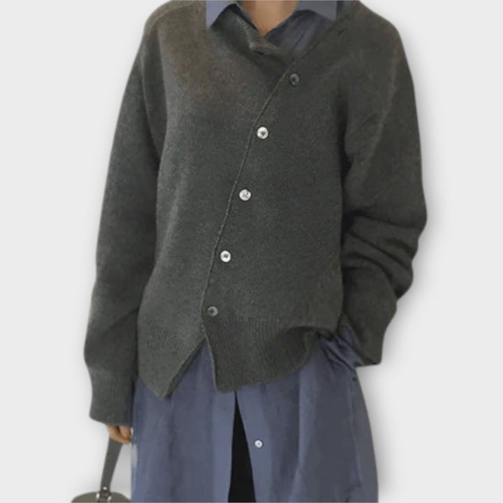 Catienne – Casual Cardigan with Buttons