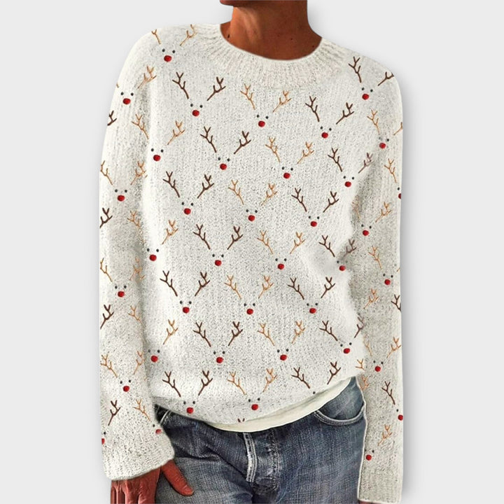 Simara – Cozy Winter Sweatshirt with Pattern