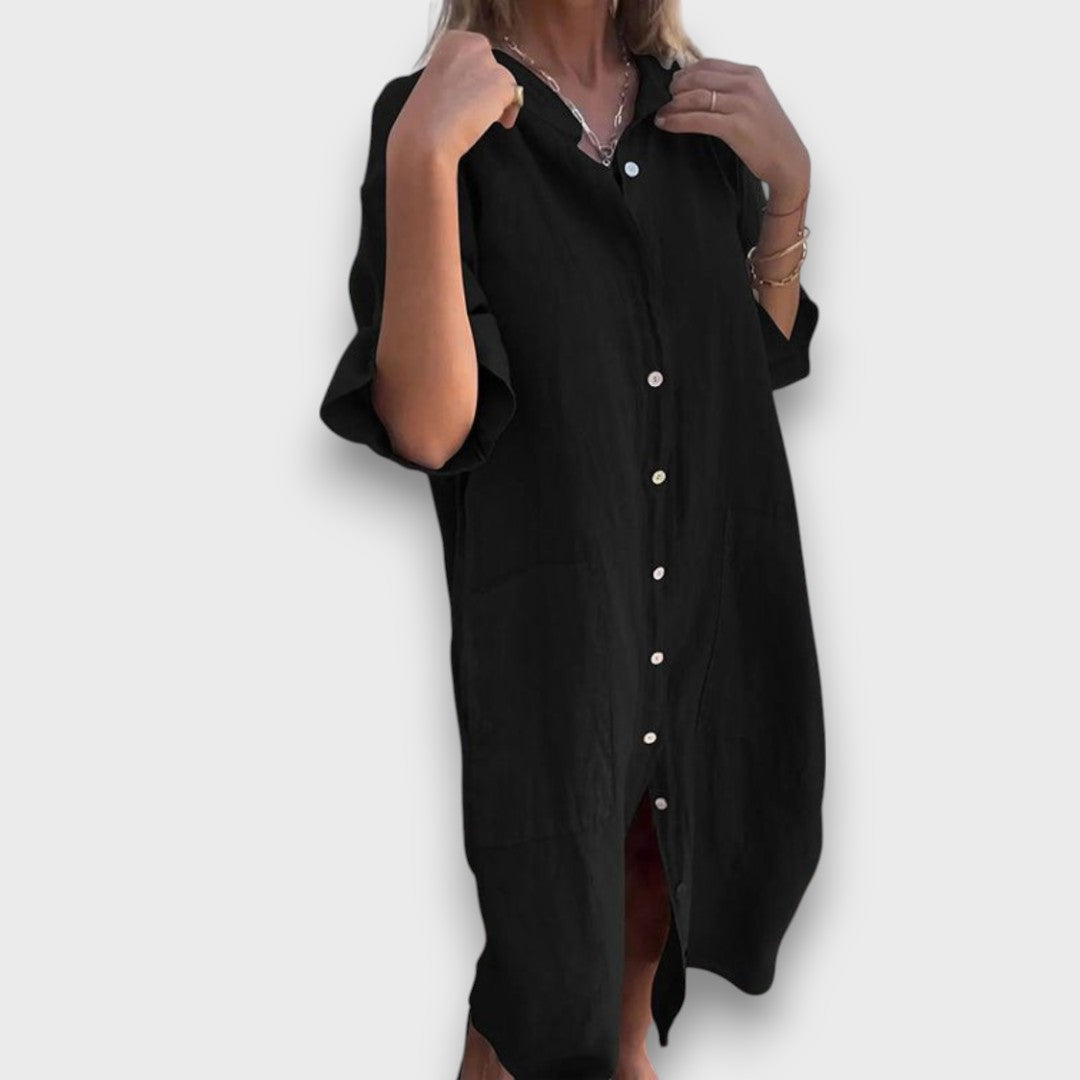 Melanie – Casual Shirt Dress