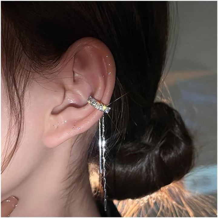 Aria – Tassel Ear Cuff Earrings