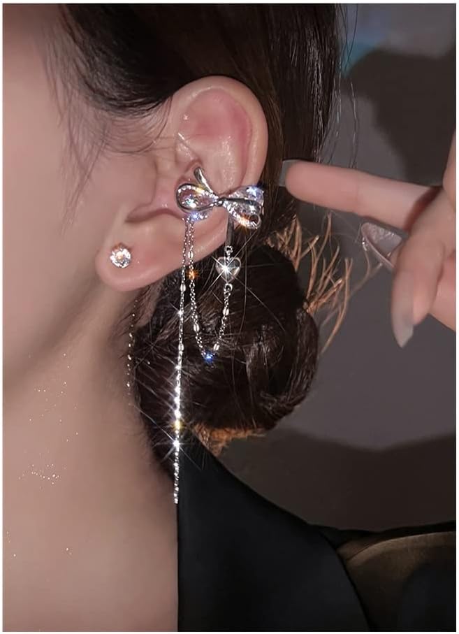 Aria – Tassel Ear Cuff Earrings