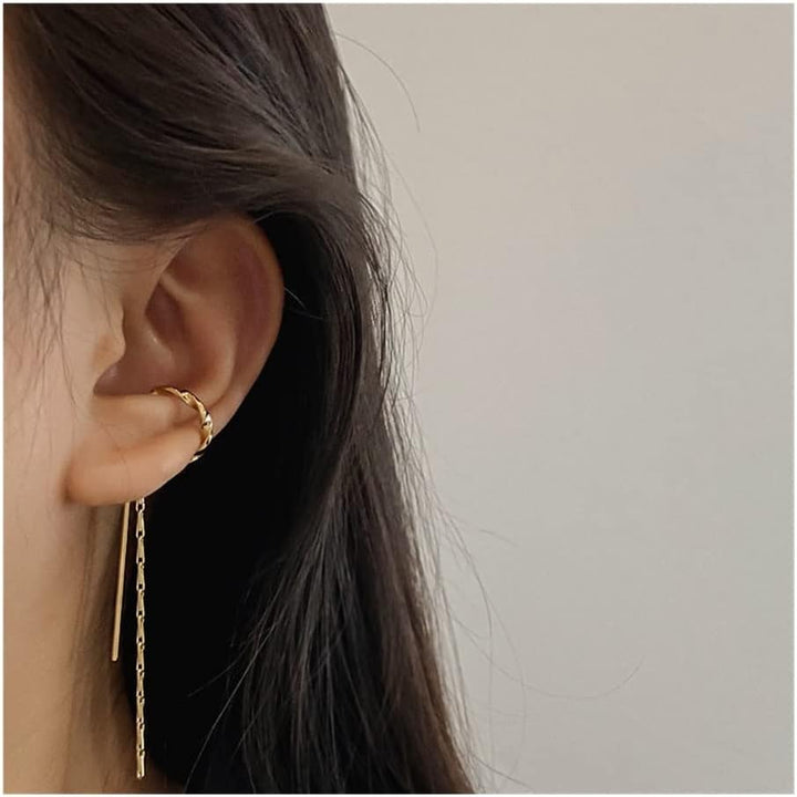 Aria – Tassel Ear Cuff Earrings