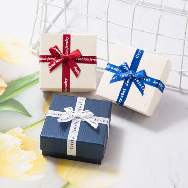 Lunarei – Curved Crystal Drop Earrings