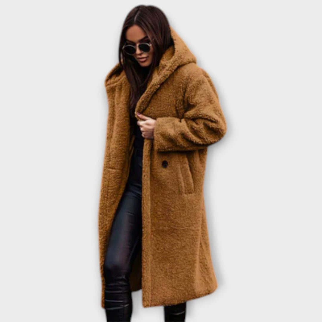 Janira – Cozy Coat with Hood