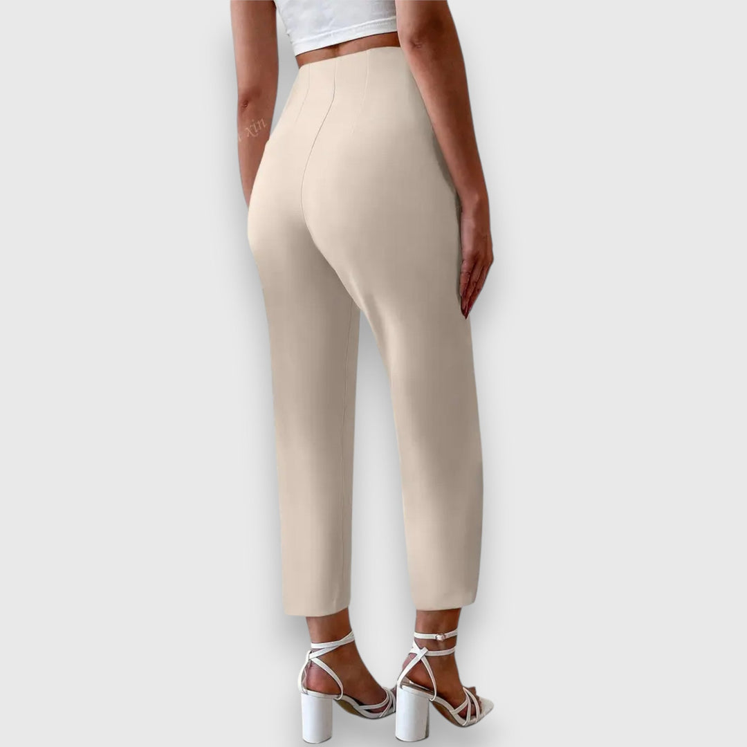 Lerena – Straight Leg High Waist Pants