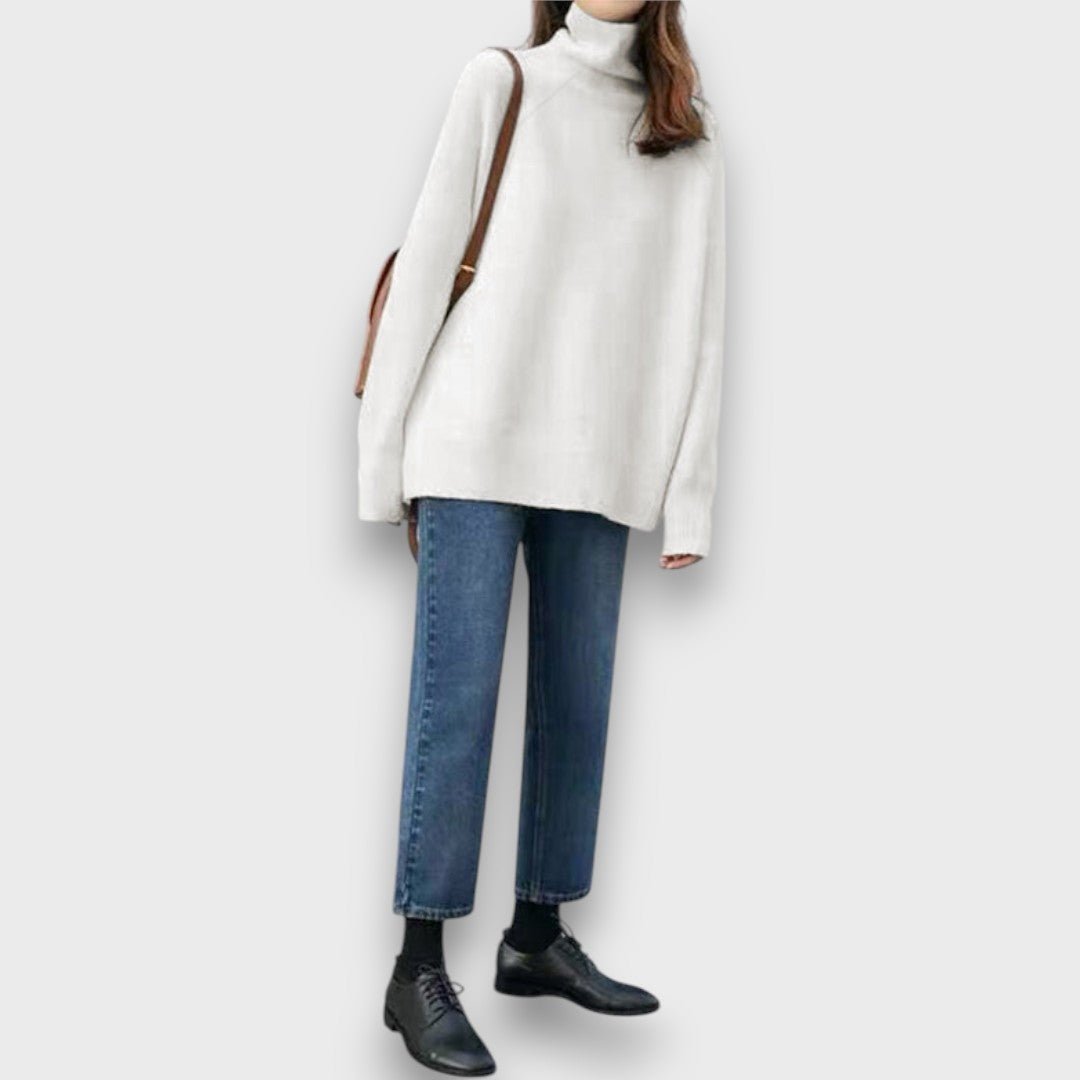 Heathra – Cozy Turtleneck Sweater