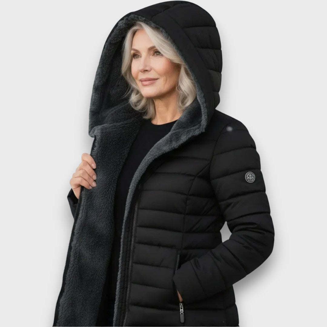 Elaiza – Cozy Timeless Hooded Jacket