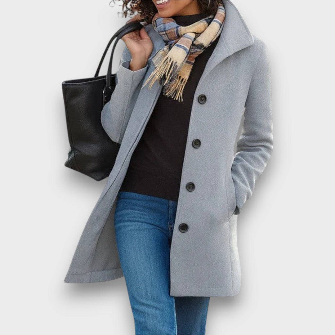 Scarlethia – Sophisticated Wool Coat