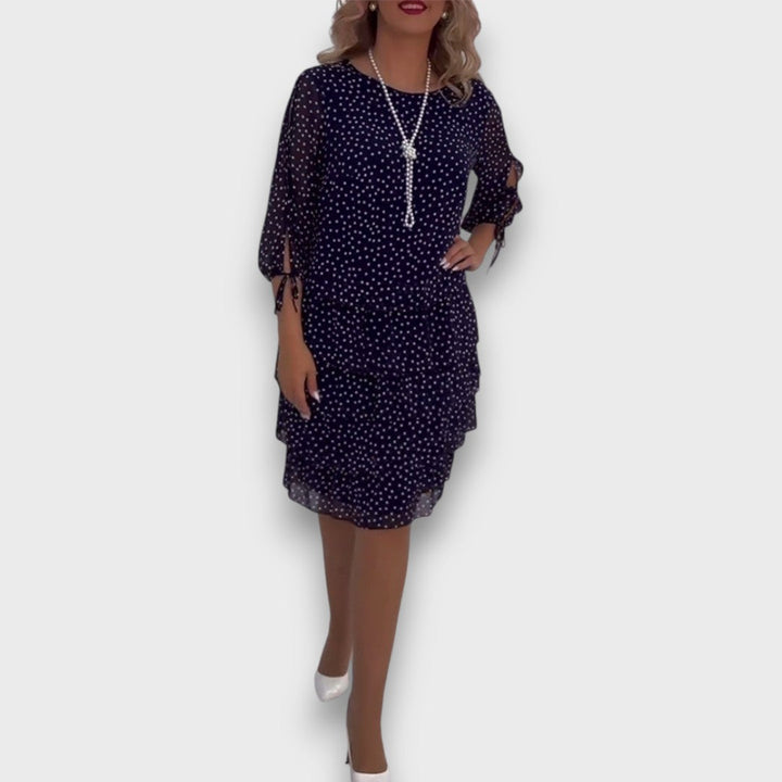 Namira – Polka Dot Ruffle Dress