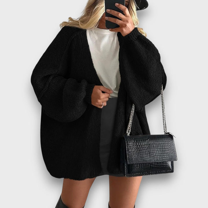 Evonna – Oversized Open Cardigan