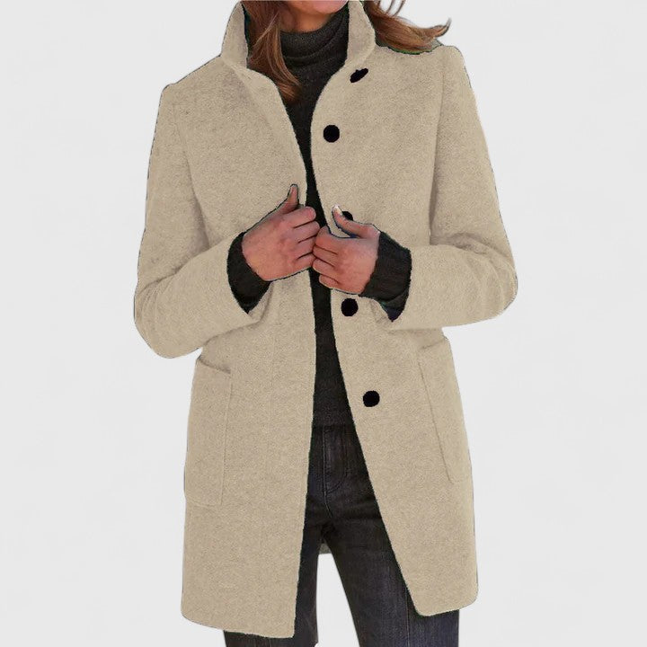 Elena – Classic long coat