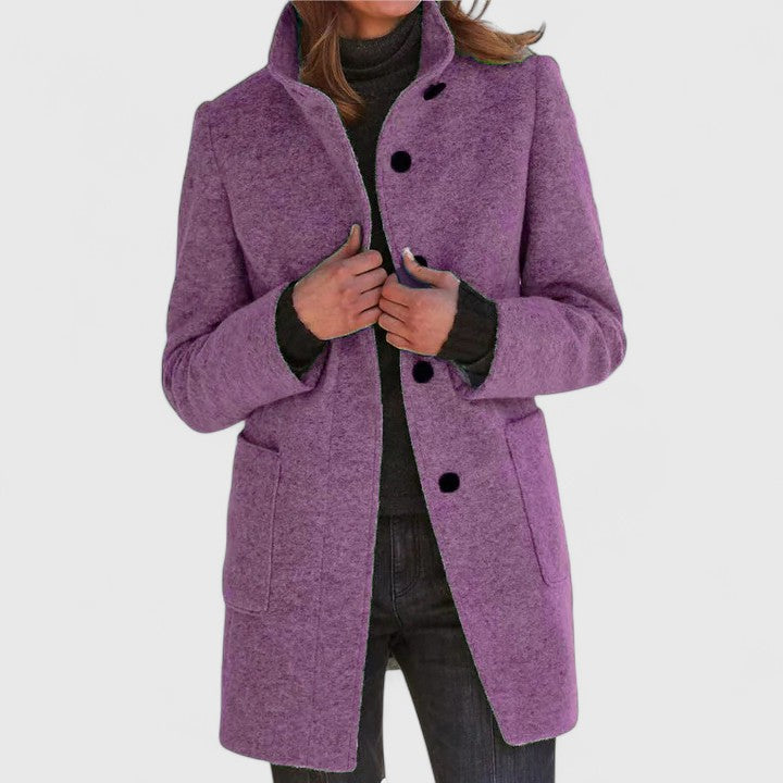 Elena – Classic long coat